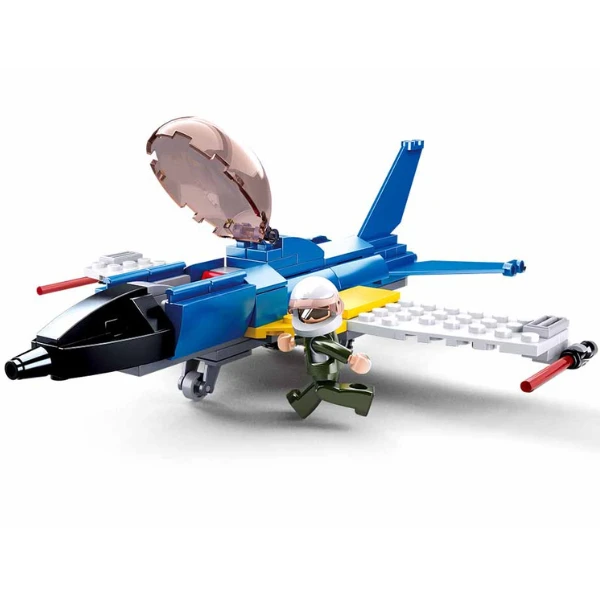 Set de construcție „avion de antrenament”, 116 elem. 6