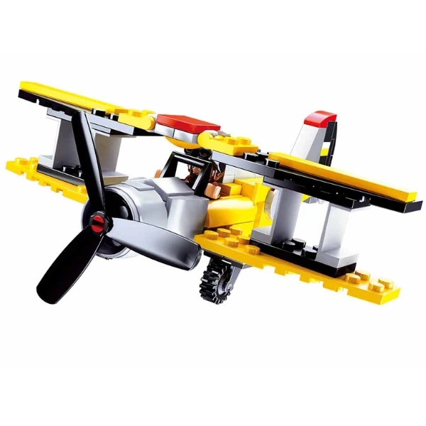Set de construcție „avion”, 120 elem. 6