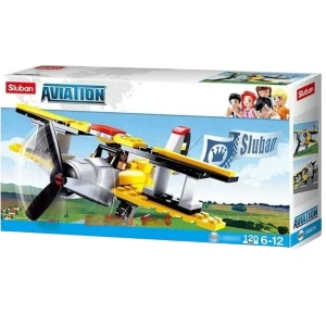 Set de construcție „avion”, 120 elem. Thumbnail 3