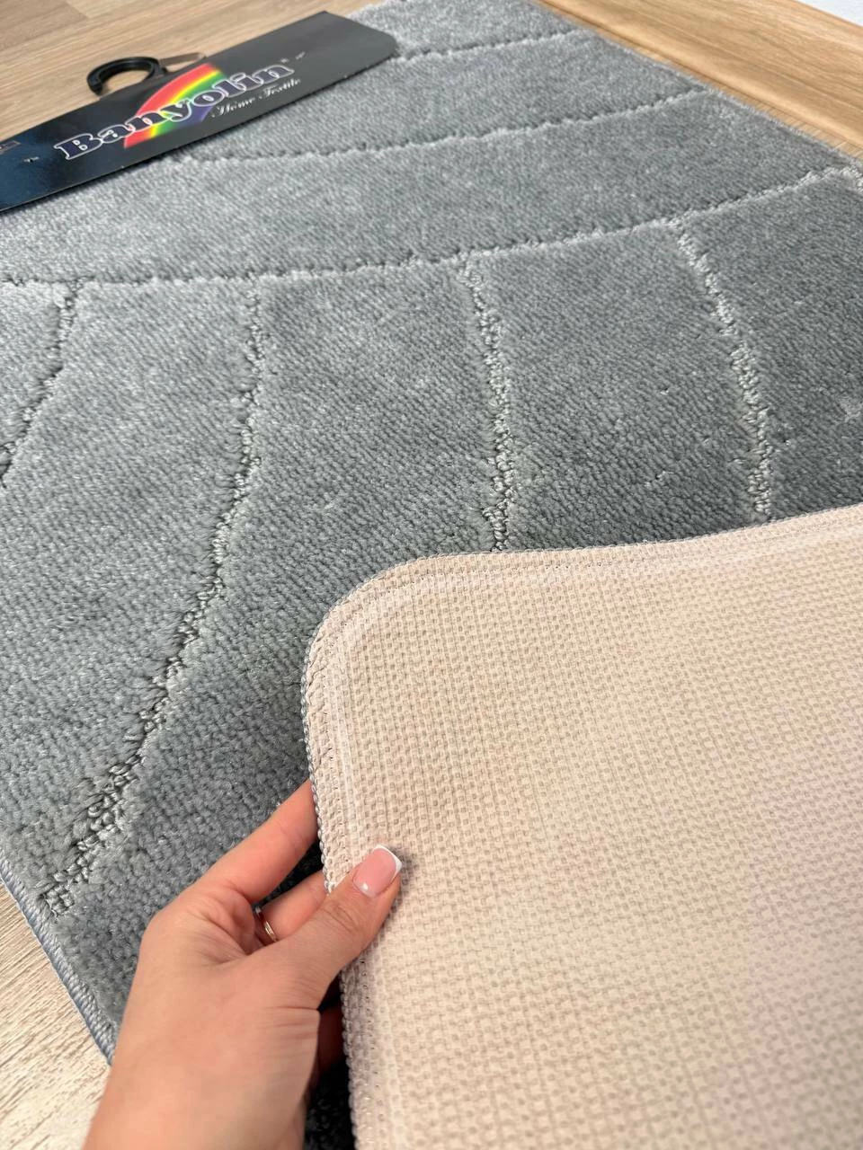 Коврик сервый для ванной banyolin 60x100 см 1 шт (705891) 3