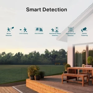 Ip turret camera tp-link vigi c340i ,4mp 4 мм  full-color outdoor ir bullet network camera Thumbnail 2