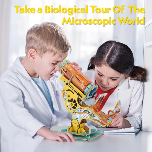 3d puzzle „microscop” 9