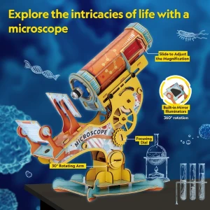 3d puzzle „microscop” Thumbnail 6