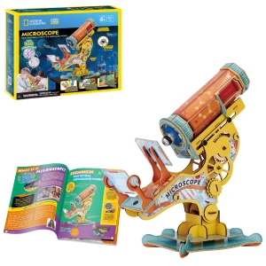 3d puzzle „microscop”