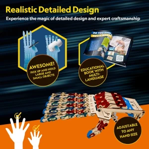 3d puzzle „mână robotică” Thumbnail 9
