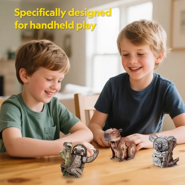 3d puzzle "capibara", 56 elemente 7