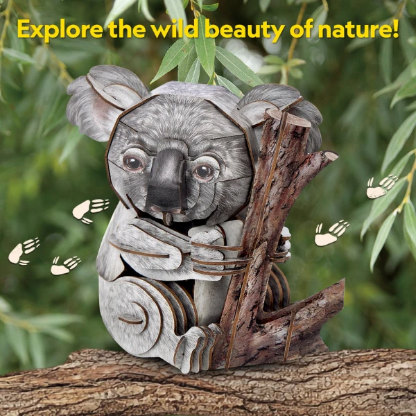 3d puzzle "koala", 60 elemente 4