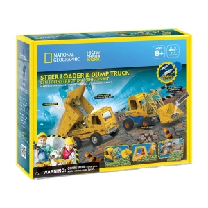 3d puzzle „mini încărcător și camion basculant” Thumbnail 3