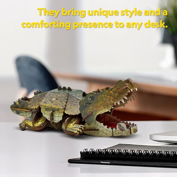 3d puzzle "crocodil", 54 elemente 7