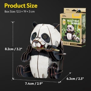 3d puzzle "panda mare", 55 elemente Thumbnail 6