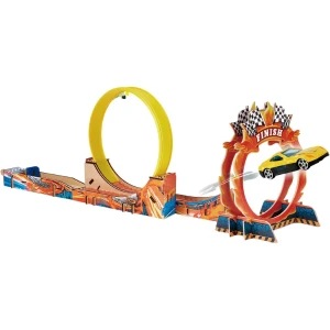 3d puzzle „circuit de curse” cu 2 mașinuțe Thumbnail 2