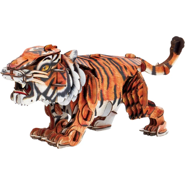 3d puzzle "tigrul siberian", 87 elemente 2