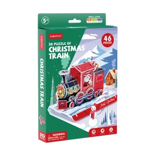3d puzzle "trenul de crăciun", 46 elem. Thumbnail 3
