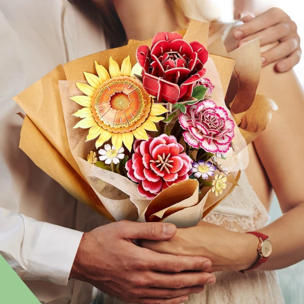 3d puzzle "buchet de flori", 285 elem. 5