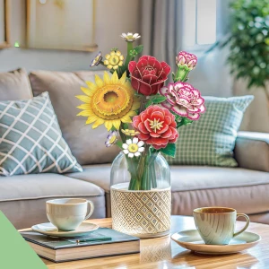 3d puzzle "buchet de flori", 285 elem. Thumbnail 6