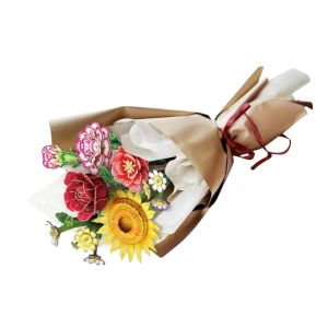 3d puzzle "buchet de flori", 285 elem. Thumbnail 7