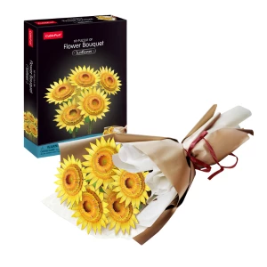 3d puzzle "buchet de flori – floarea-soarelui", 180 elem.
