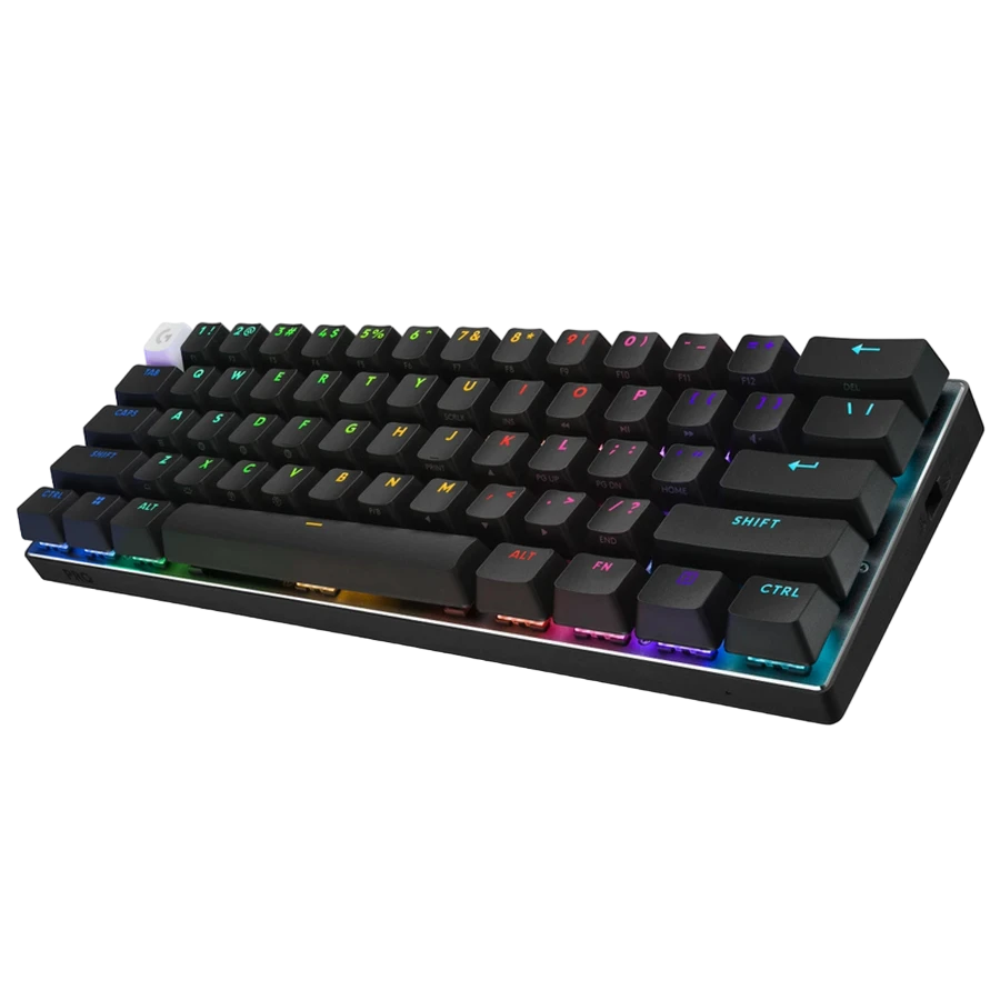 Tastatură logitech pro x 60, cu fir / fără fir, negru 5