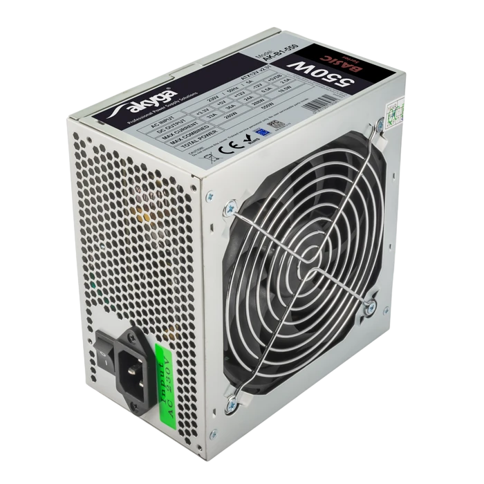 Блок питания для компьютеров sohoo atx-550w, 550вт, atx, немодульный 5