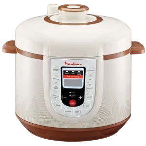 Мультиварка-скороварка Moulinex CE501134, Коричневый | Белый