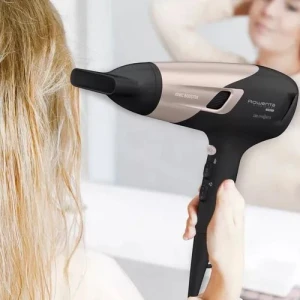 Uscător de păr rowenta studio dry glow cv5831f0, 2100 w, negru | roz Thumbnail 10
