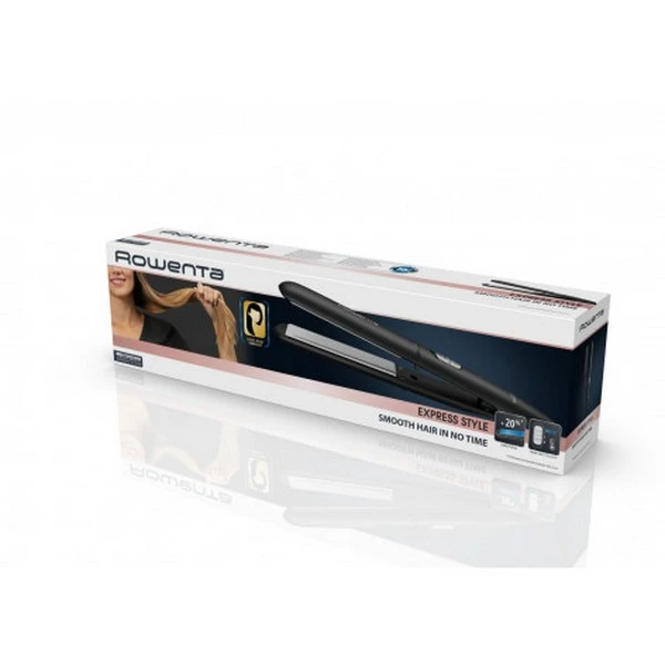 Выпрямитель для волос rowenta express style sf1810f0, чёрный 2