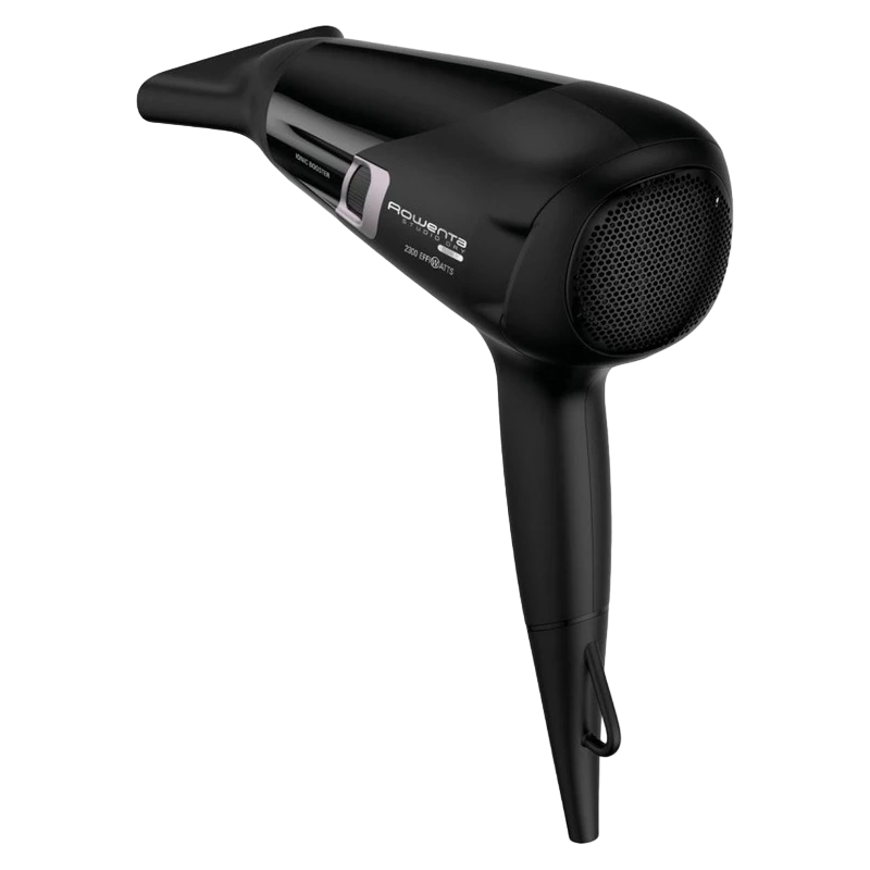 Uscător de păr rowenta studio dry glow cv5820f0, 2300 w, negru 2
