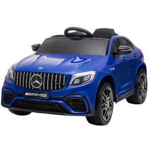 Masinuta electrica MERCEDES-BENZ AMG GLC 63S, 12V7Ah, motor 390x2, roti EVA