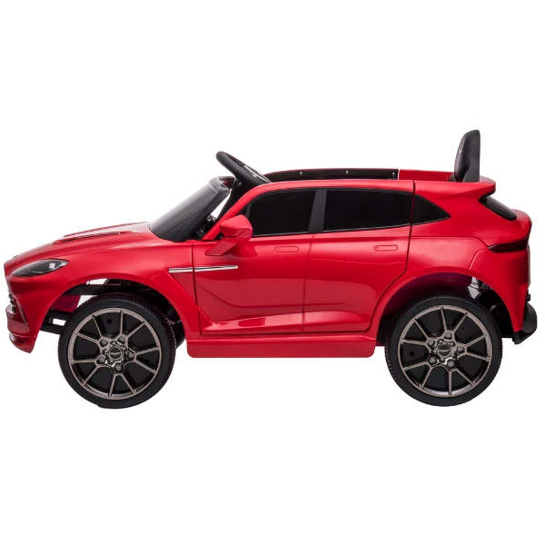 Mașinuța electrică aston martin, 12v7ah, motor 390x2, roti eva 6