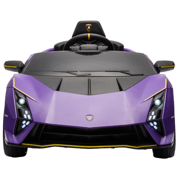 Mașinuța electrică lamborghini autentica, 12v7ah, motor 380x4, roti eva 2