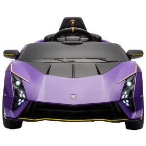 Mașinuța electrică lamborghini autentica, 12v7ah, motor 380x4, roti eva Thumbnail 2