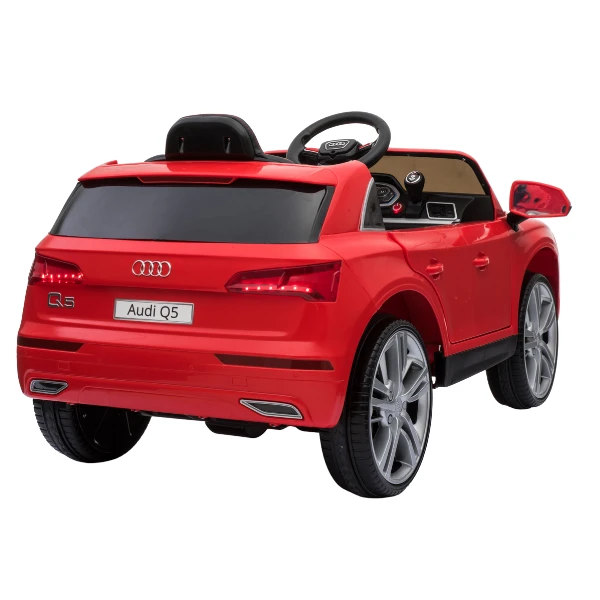 Masinuta electrica audi q5, 12v7ah, motor 550x2, roți eva 3