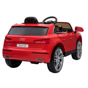 Masinuta electrica audi q5, 12v7ah, motor 550x2, roți eva Thumbnail 3