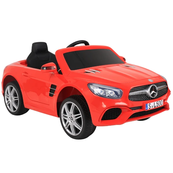 Mașinuța electrică mercedes-benz sl500, 12v7ah, motor 390x2, roti eva 3