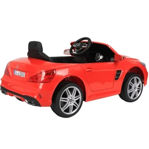Mașinuța electrică mercedes-benz sl500, 12v7ah, motor 390x2, roti eva Thumbnail 8