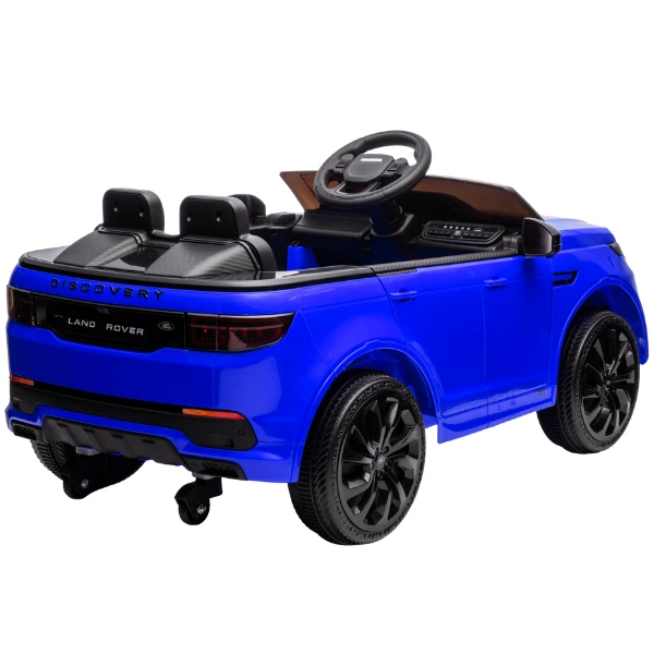Mașinuța electrică land rover discovery, 12v7ah, motor 390x2, roți eva 3