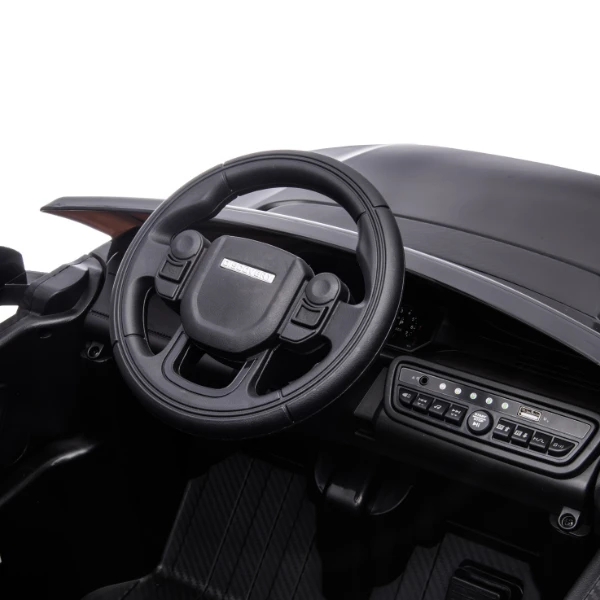 Mașinuța electrică land rover discovery, 12v7ah, motor 390x2, roți eva 9