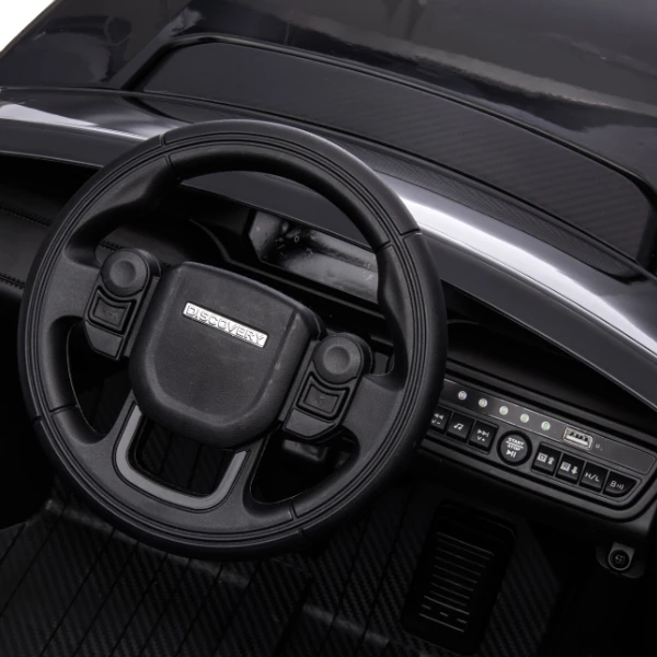 Mașinuța electrică land rover discovery, 12v7ah, motor 390x2, roți eva 10