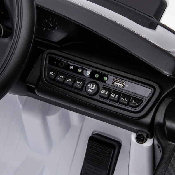 Mașinuța electrică land rover discovery, 12v7ah, motor 390x2, roți eva 11