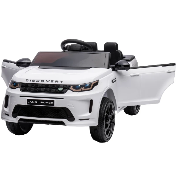 Mașinuța electrică land rover discovery, 12v7ah, motor 390x2, roți eva 8