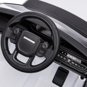 Mașinuța electrică land rover discovery, 12v7ah, motor 390x2, roți eva Thumbnail 10