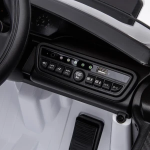 Mașinuța electrică land rover discovery, 12v7ah, motor 390x2, roți eva Thumbnail 11