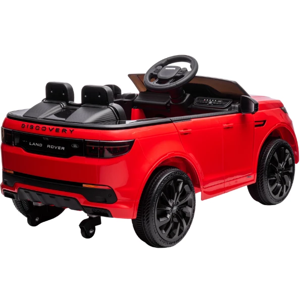 Mașinuța electrică land rover discovery, 12v7ah, motor 390x2, roți eva 5