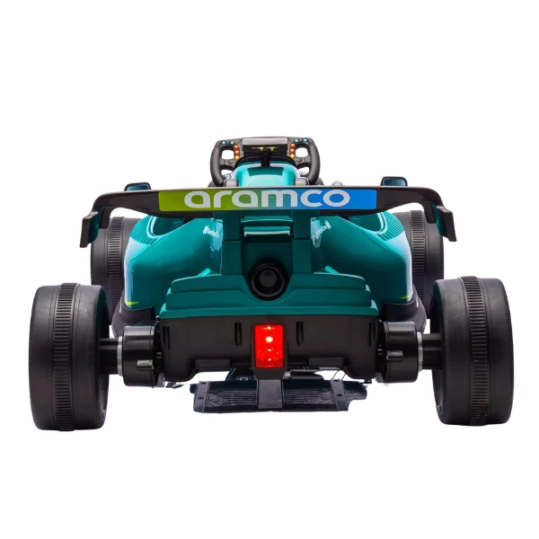 Kart electric aston martin, 12v7ah, motor 550x2, roți eva 5