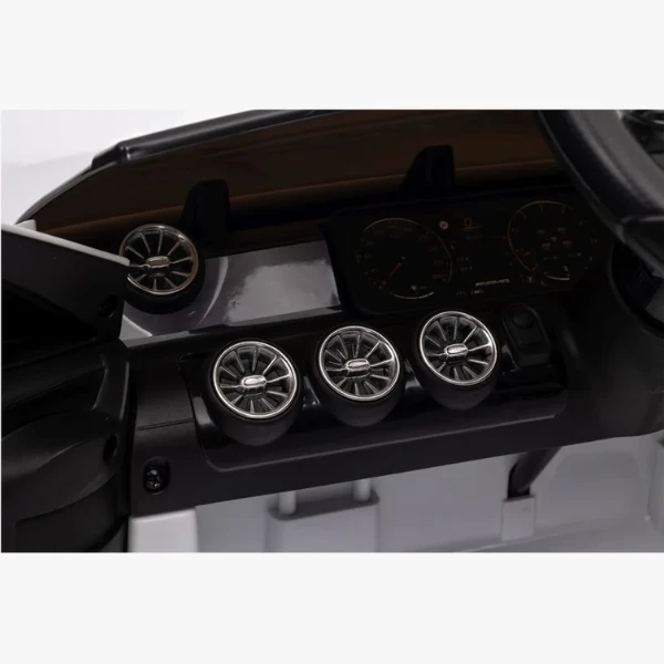 Mașinuța electrică mercedes-benz cla45, 12v7ah, motor 12v550x2, roti eva 10