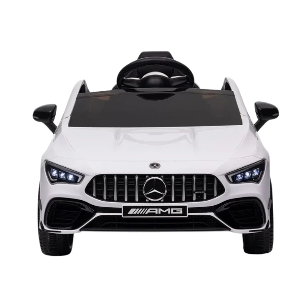 Mașinuța electrică mercedes-benz cla45, 12v7ah, motor 12v550x2, roti eva 2
