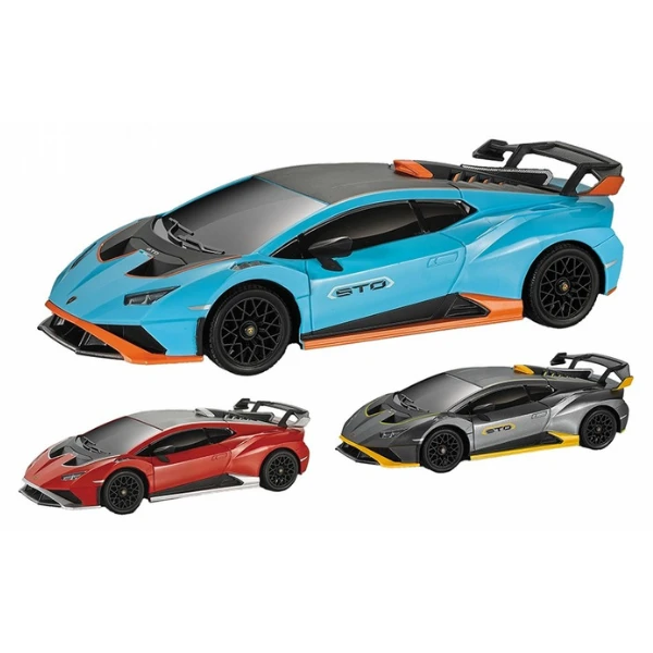 Lamborghini huracan sto 1:24 cu telecomandă, 3 culori 2