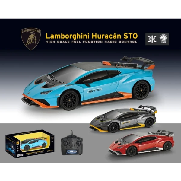 Lamborghini huracan sto 1:24 cu telecomandă, 3 culori 4