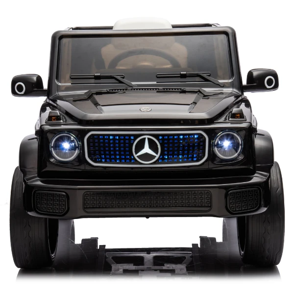 Masinuta electrica mercedes benz eqg, 12v9ah, motor 550wx2, roți eva, scaune din piele 2
