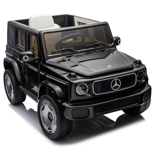 Masinuta electrica mercedes benz eqg, 12v9ah, motor 550wx2, roți eva, scaune din piele 4
